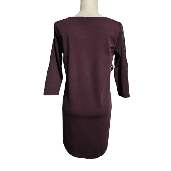 SFIZIO Floral Dress Womens Small Red Italian Designer NWT - Picture 6 of 15